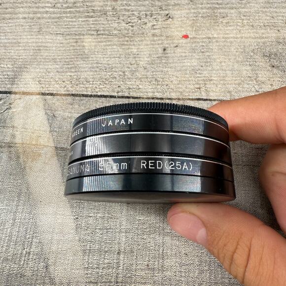 Hoya Lens Filter Camrex 55 Green Red Y(K2) - Picture 9 of 12